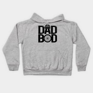 Dad Bod Cycling Gift For Cyclist Dads Kids Hoodie